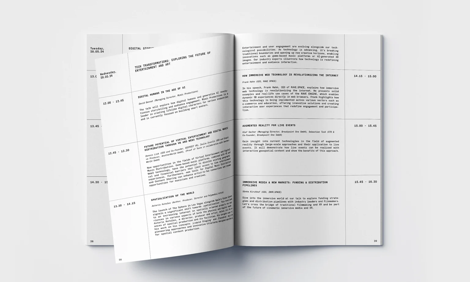 Editorial Systems and Information Design
